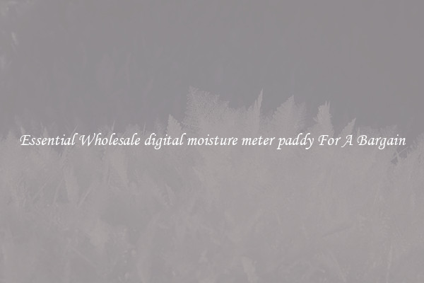 Essential Wholesale digital moisture meter paddy For A Bargain