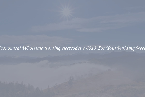 Economical Wholesale welding electrodes e 6013 For Your Welding Needs