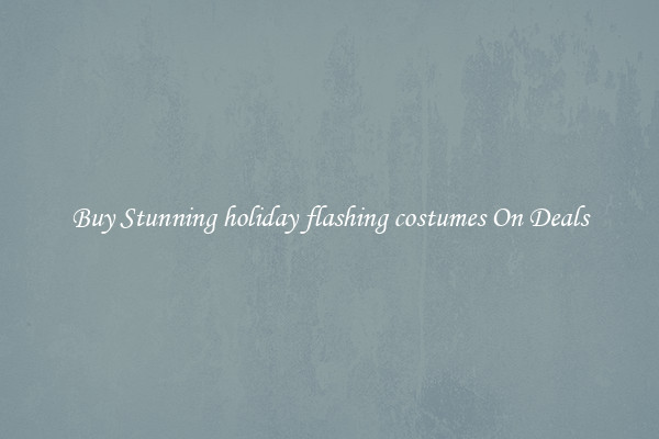 Buy Stunning holiday flashing costumes On Deals
