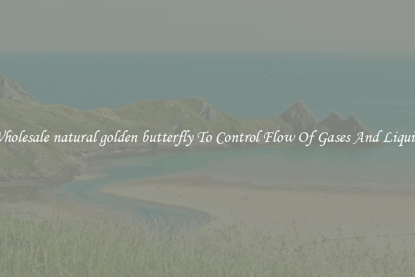 Wholesale natural golden butterfly To Control Flow Of Gases And Liquids